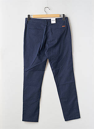 Pantalon chino țesătură poplin mărime normală albastru JACK & JONES bărbat