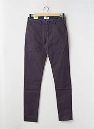Pantalon chino țesătură poplin mărime normală violet SCOTCH & SODA bărbat