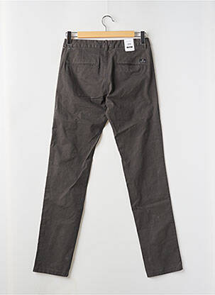 Pantalon chino țesătură poplin mărime normală gri SCOTCH & SODA bărbat