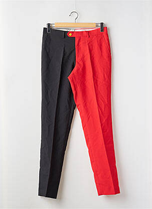 Pantalon chino buzunare mărime normală negru OPPO SUITS bărbat