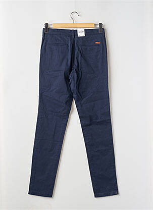 Pantalon chino țesătură poplin mărime normală albastru JACK & JONES bărbat