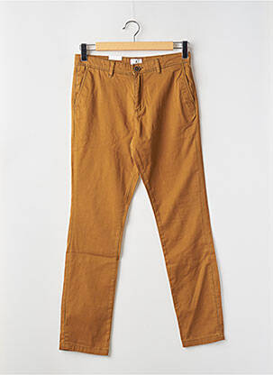 Pantalon chino țesătură poplin mărime normală galben JACK & JONES bărbat