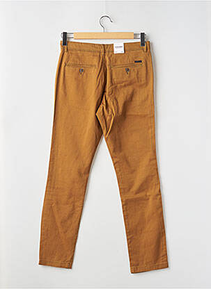 Pantalon chino țesătură poplin mărime normală galben JACK & JONES bărbat