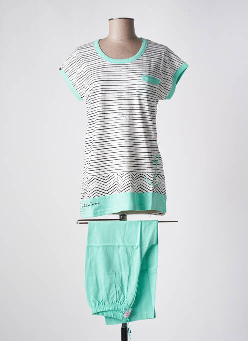Pijama verde ROSE POMME femeie