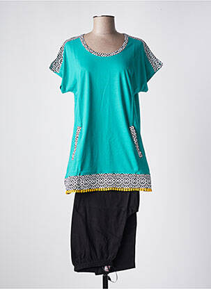 Pijama verde ROSE POMME femeie