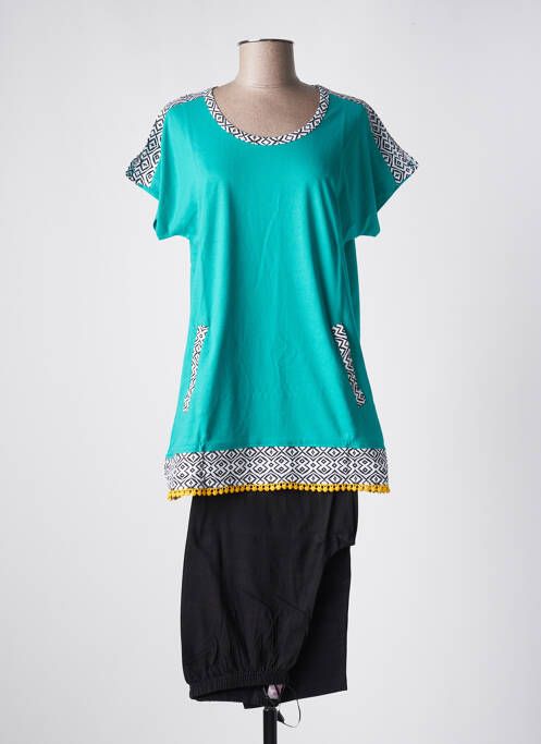 Pijama verde ROSE POMME femeie