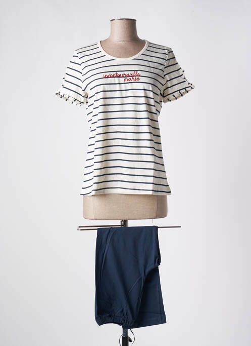 Pijama bej ROSE POMME femeie