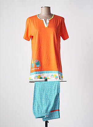 Pijama portocaliu ROSE POMME femeie