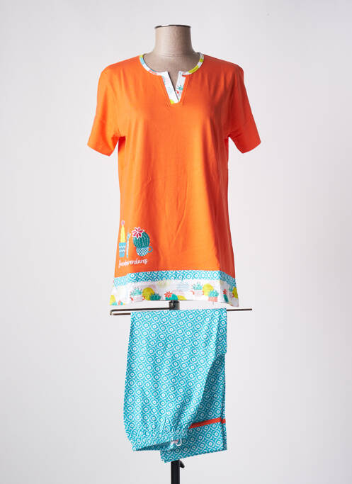 Pijama portocaliu ROSE POMME femeie