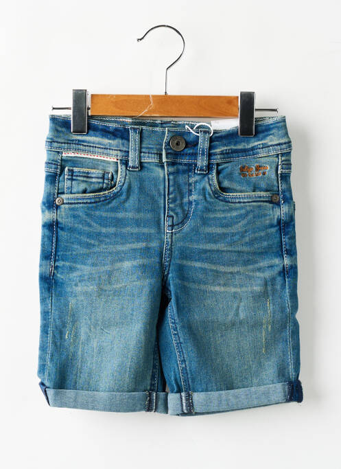 Bermudă țesătură denim mărime reglabilă albastru NAME IT garcon