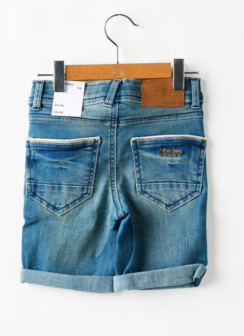 Bermudă țesătură denim mărime reglabilă albastru NAME IT garcon