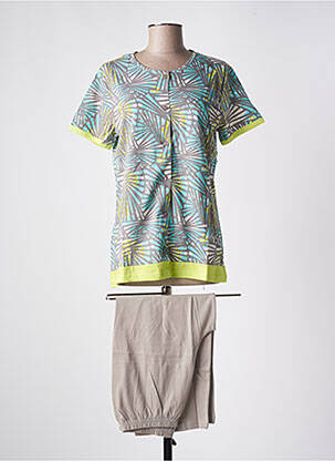 Pijama bej ROSE POMME femeie