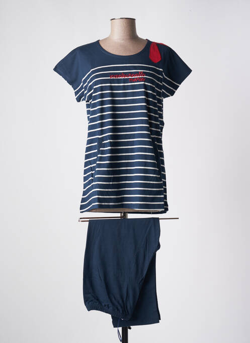 Pijama albastru ROSE POMME femeie