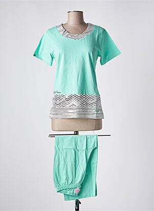 Pijama verde ROSE POMME femeie