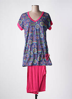 Pijama țesătură jerseu violet ROSE POMME femeie