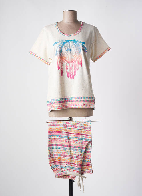 Pijama bej ROSE POMME femeie