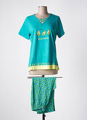 Pijama verde ROSE POMME femeie