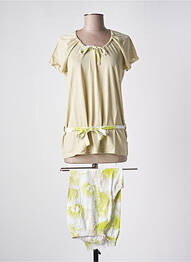 Pijama țesătură jerseu verde ROSE POMME femeie