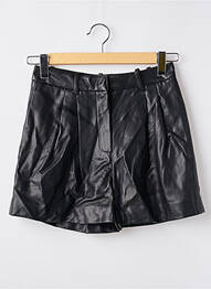 Șort talie cu cleme talie înaltă negru MANGO femme