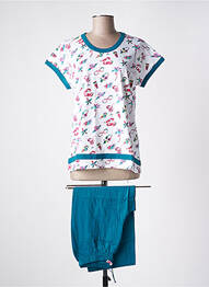 Pijama țesătură jerseu verde ROSE POMME femeie