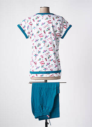 Pijama țesătură jerseu verde ROSE POMME femeie
