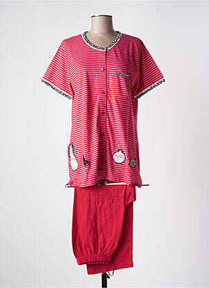 Pijama roșu ROSE POMME femeie