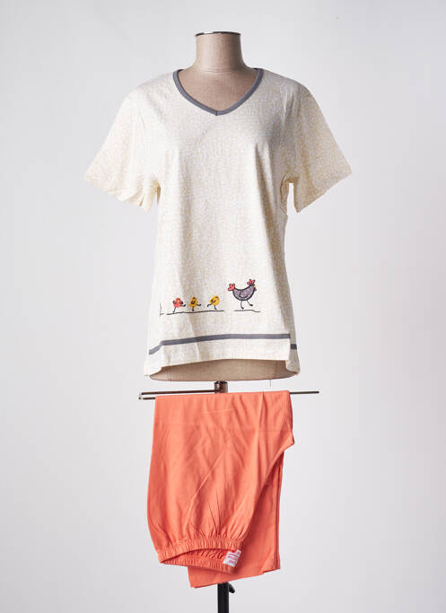 Pijama bej ROSE POMME femeie