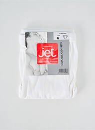 Chilot elasticitate alb JET homme