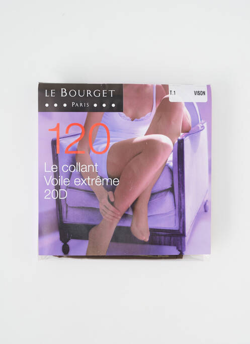 Colanți maro LE BOURGET femeie