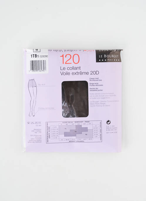 Colanți maro LE BOURGET femeie