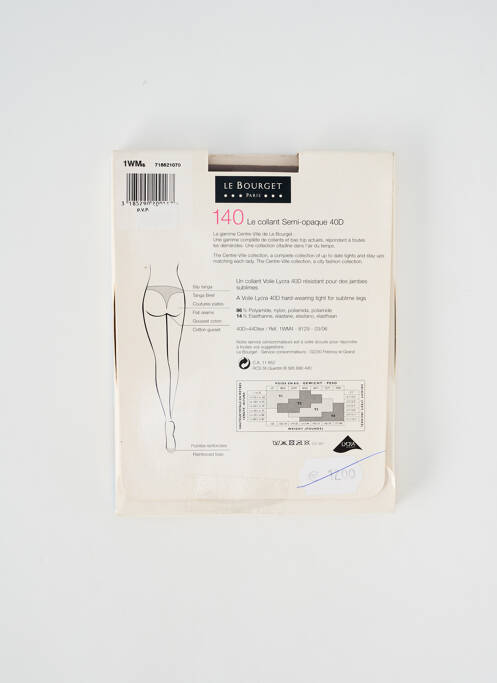 Colanți maro LE BOURGET femeie