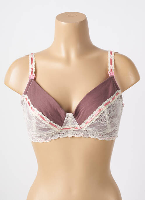 Lenjerie maternitate maro ANIELINA femeie