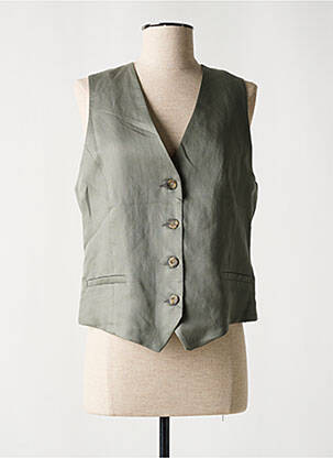 Vestă fără mâneci gri ANDAM femeie