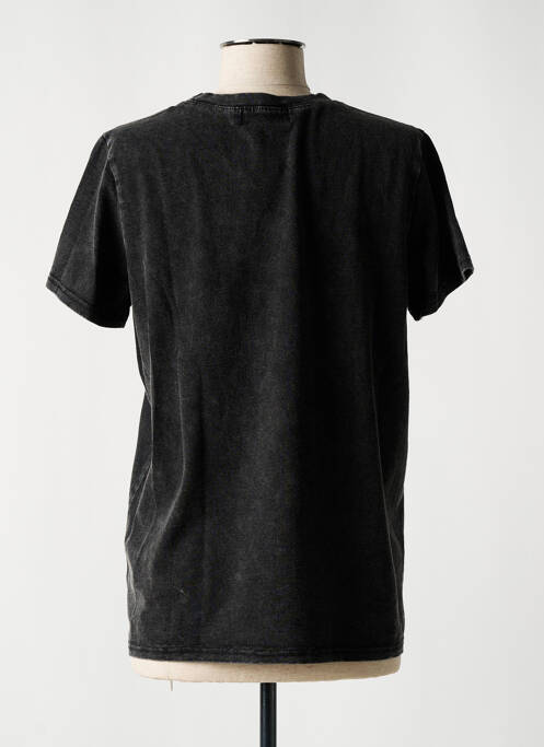 Tricou serigrafie mâneci scurte negru JUBYLEE femme