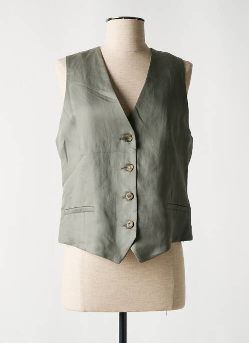 Vestă fără mâneci gri ANDAM femeie