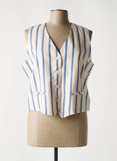 Vestă fără mâneci bej ANDAM femeie