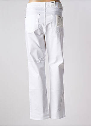 Pantalon drept elasticitate mărime normală alb ANGELS femeie