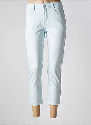 Pantalon 7/8 albastru S.QUISE femeie