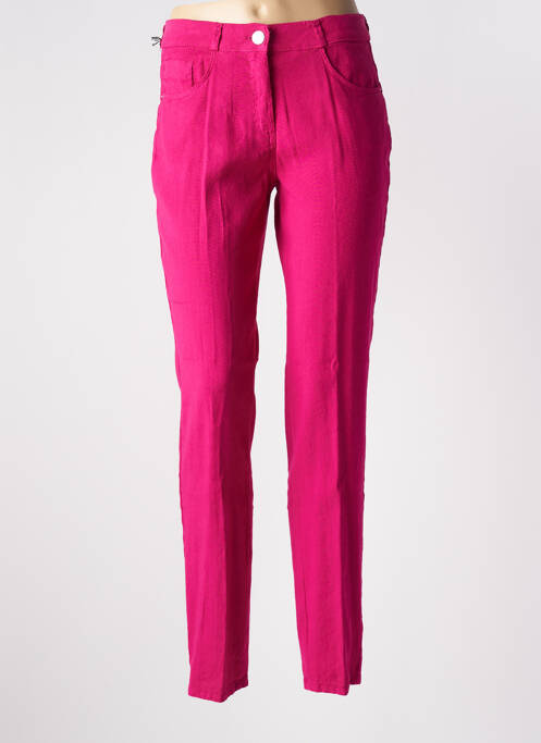 Pantalon slim roz EAST DRIVE femeie