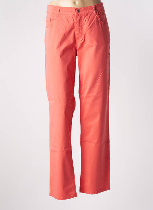 Pantalon drept elasticitate mărime normală portocaliu ANGELS femme