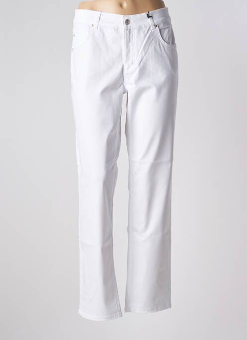 Pantalon drept alb ANGELS femeie