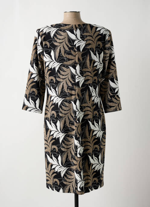 Rochie midi negru FRANK LYMAN femeie