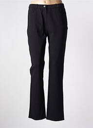 Pantalon drept elasticitate mărime normală negru GEVANA femme