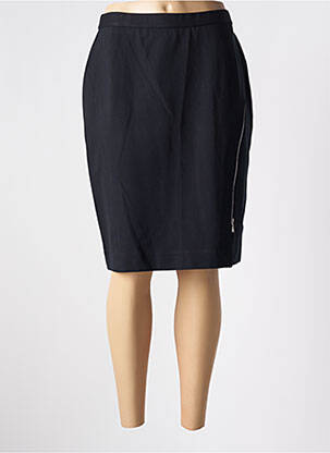 Fustă midi negru KARTING femeie