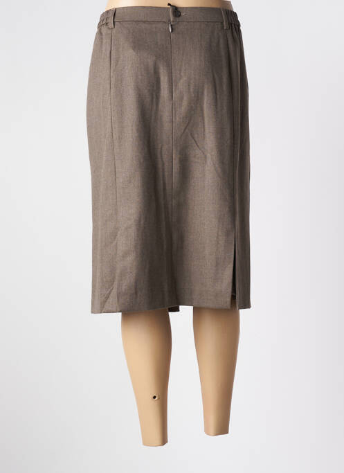 Fustă midi gri KARTING femeie