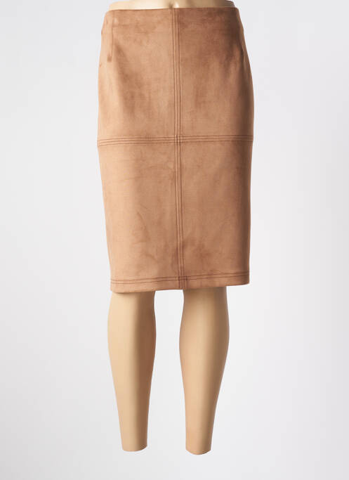 Fustă midi bej BARBARA LEBEK femeie