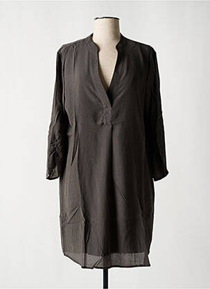 Rochie scurtă gri TEDDY SMITH femeie