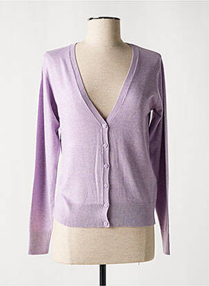 Vestă cu mâneci lungi violet B.YOUNG femeie