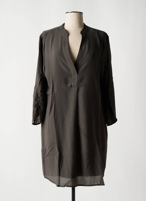 Rochie scurtă gri TEDDY SMITH femeie