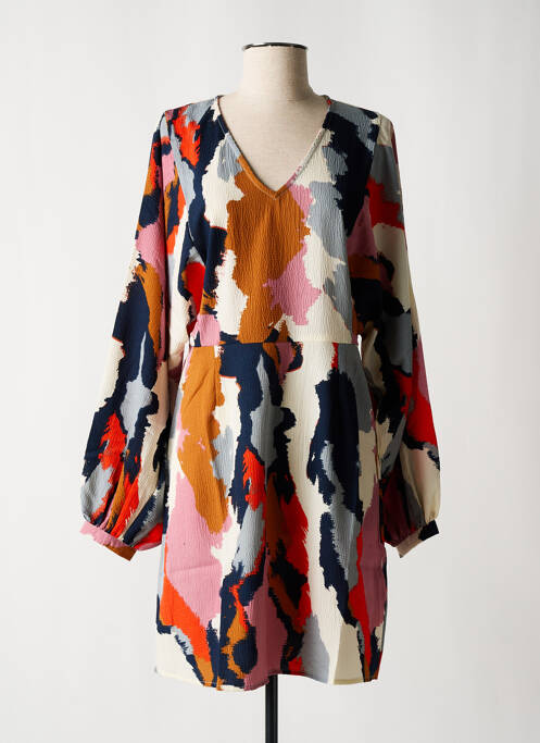 Rochie scurtă bej ICHI femeie